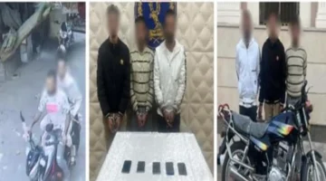 ضبط محاولتي سرقة هاتف محمول بدراجة نارية في القاهرة وترصد السرقات المتزايدة